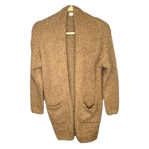Altar State Chunky Long Tan Cardigan Size Medium‎